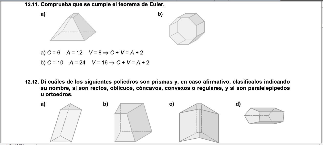 cuerpos geométricos 2eso