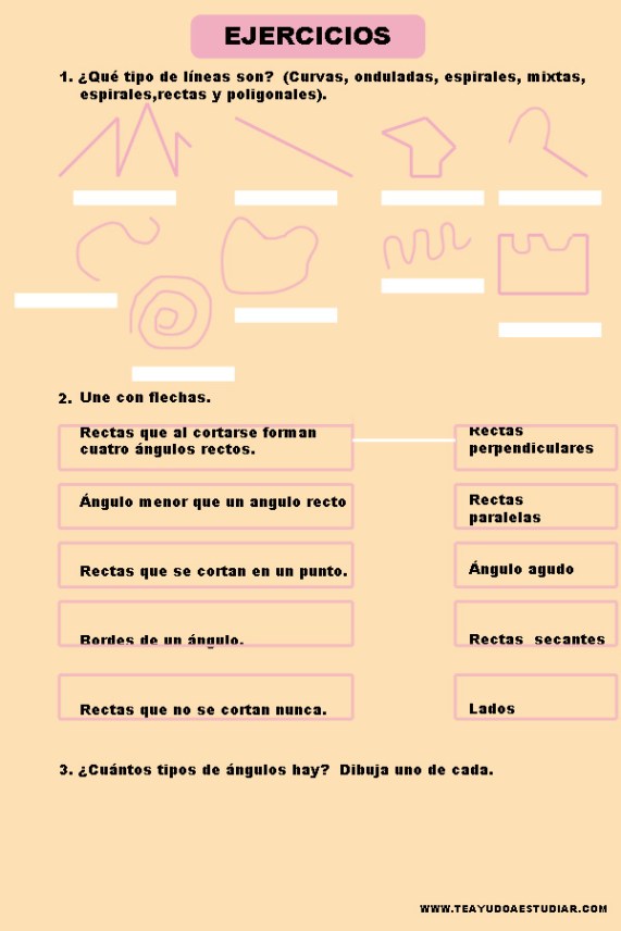 ejercicios de rectas